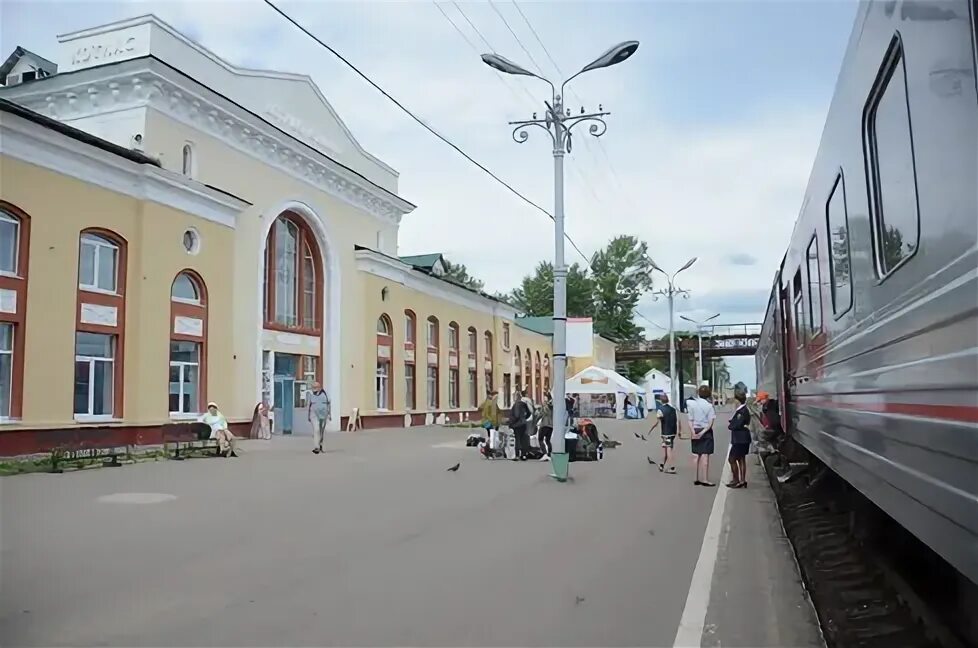 Котлас южный вокзал фото Обновлённый вокзал Газета Северная магистраль