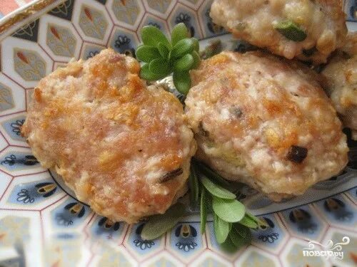 Котлеты с чесноком фото Котлеты куриные с чесноком - пошаговый рецепт с фото на Повар.ру