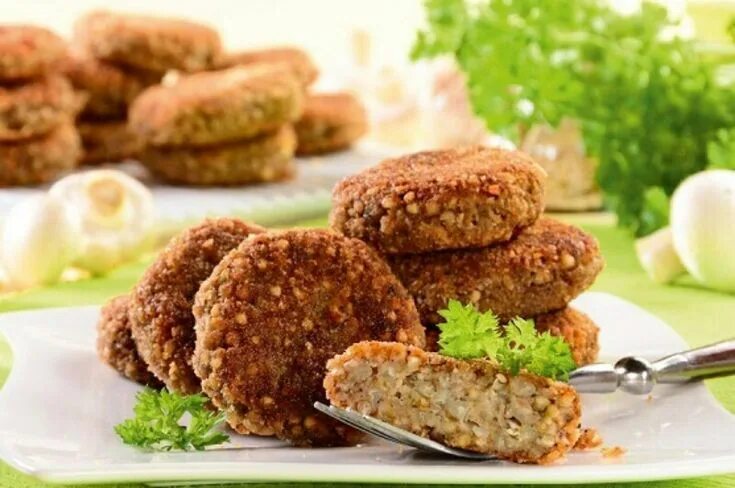 Котлеты с гречки рецепт с фото Вкусные постные котлеты из гречки и грибов: пошаговый рецепт приготовления Веган