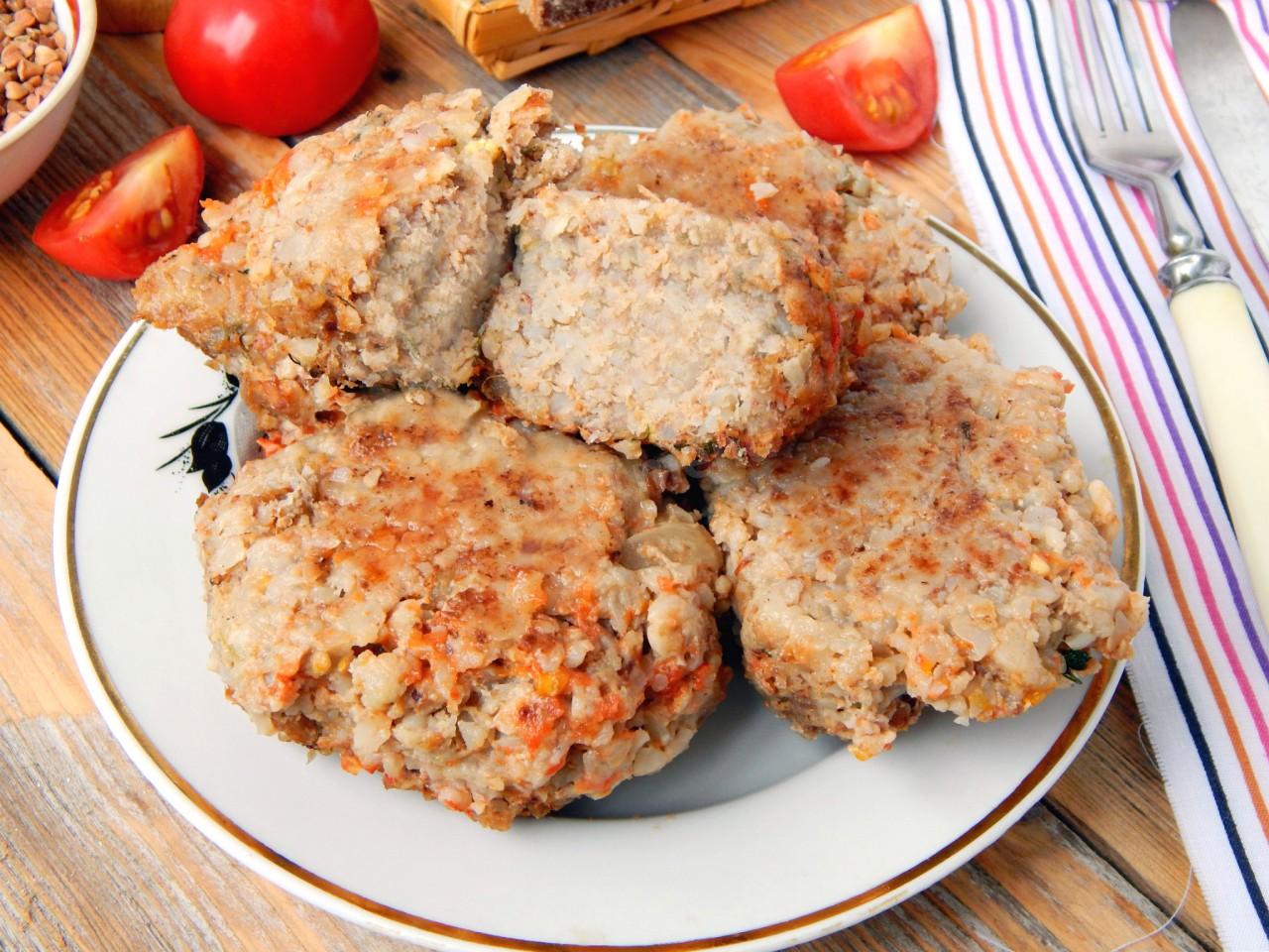 Котлеты с гречки рецепт с фото Гречка с мясным фаршем - 12 рецептов - 1000.menu