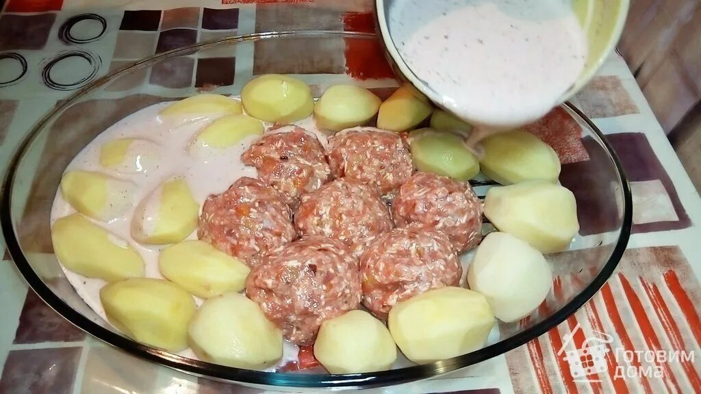 Котлеты с картошкой в духовке фото Котлеты, запеченные с картофелем под сыром - пошаговый рецепт с фото на Готовим 