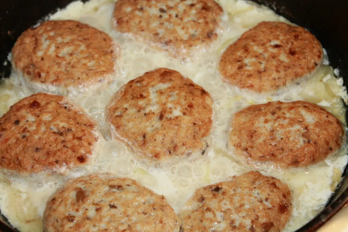 Котлеты с майонезом рецепт с фото Курино-грибные котлетки в сметанном соусе: вкусно! Вкусно Дома Дзен