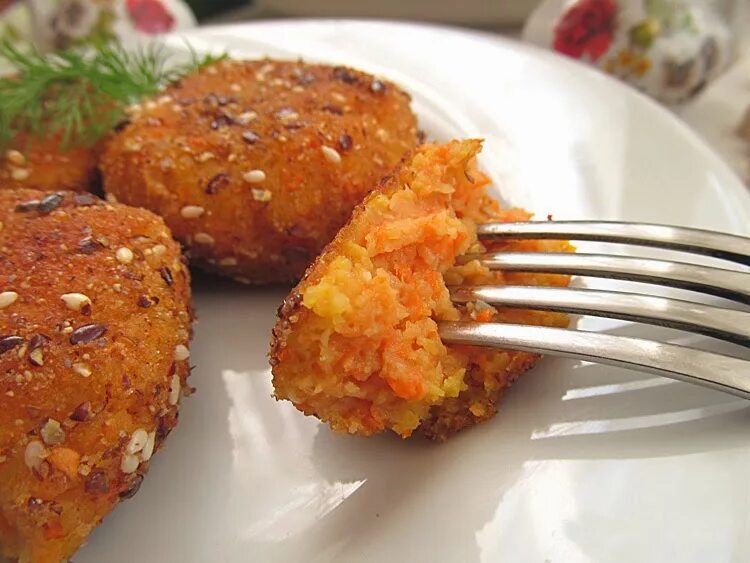 Котлеты с морковью рецепт с фото Постигая искусство кулинарии... : Нутово-морковные котлеты