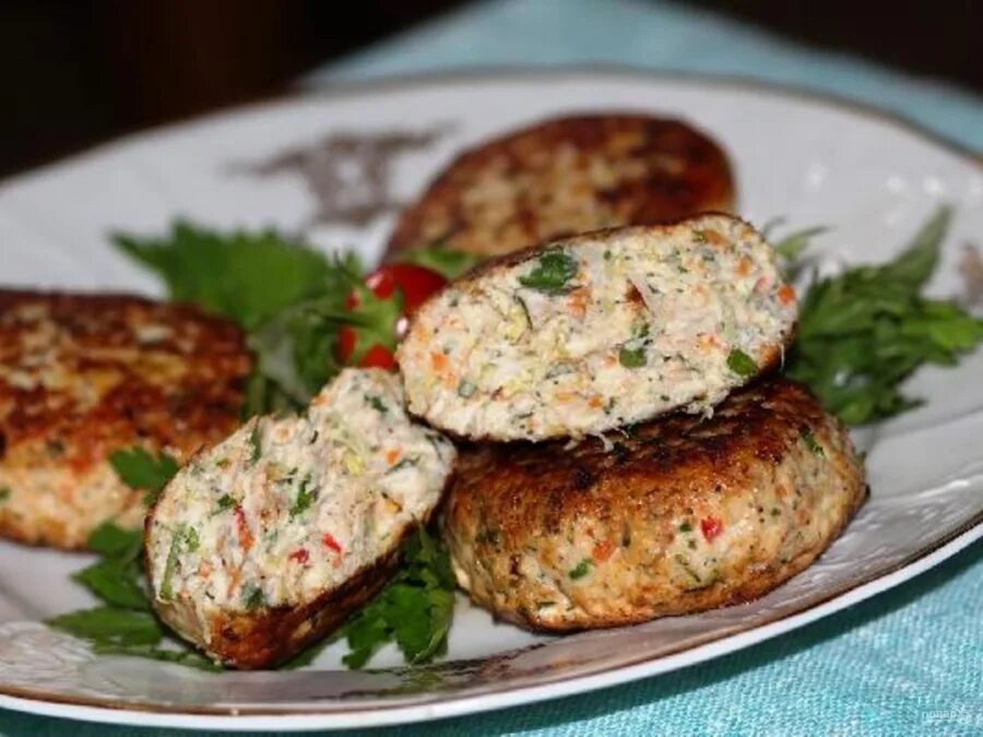 Котлеты с овощами с фото Куриная грудка с овощами и творогом - пошаговый рецепт с фото на Повар.ру