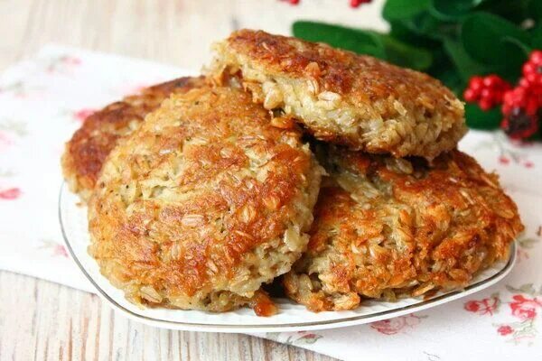 Котлеты с овсянкой рецепт с фото Пин на доске Вкусная еда