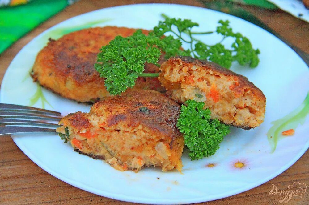 Котлеты с сазана с фото Котлеты из семги с сыром и зеленью - рецепты с фото на vpuzo.com