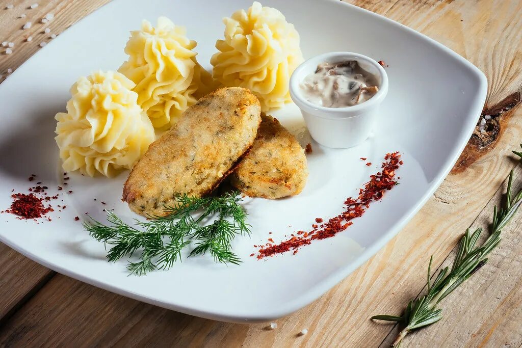 Котлеты с соусом рецепт с фото Рыбные котлеты 2 hagenrestoran Flickr