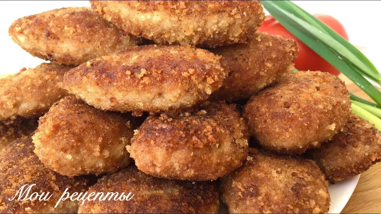 Котлеты с сухарями рецепт с фото Котлеты в Хрустящей Панировке! Просто Объедение! - YouTube