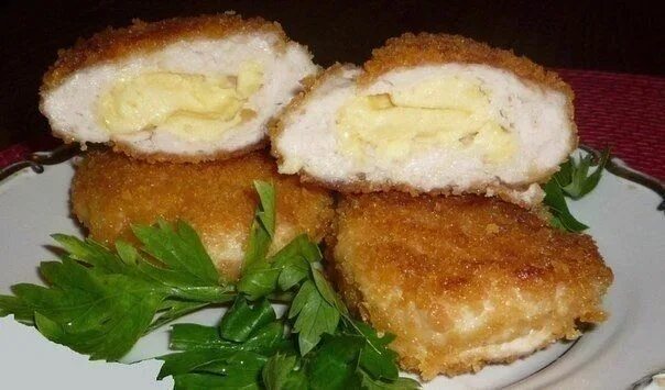 Котлеты с сыром рецепты фото Как приготовить куриные зразы с сыром и сливочным маслом - рецепт, ингридиенты и