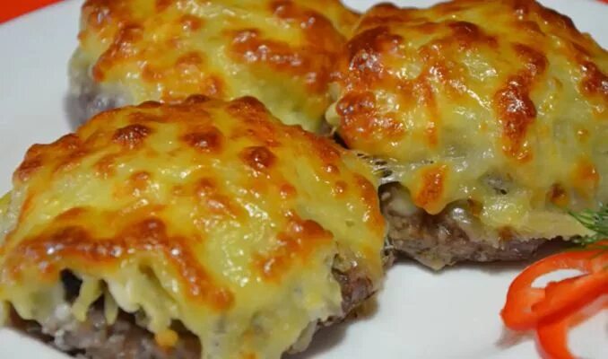 Котлеты с сыром в духовке фото Сочные котлеты в духовке - 8 рецептов румяных котлет