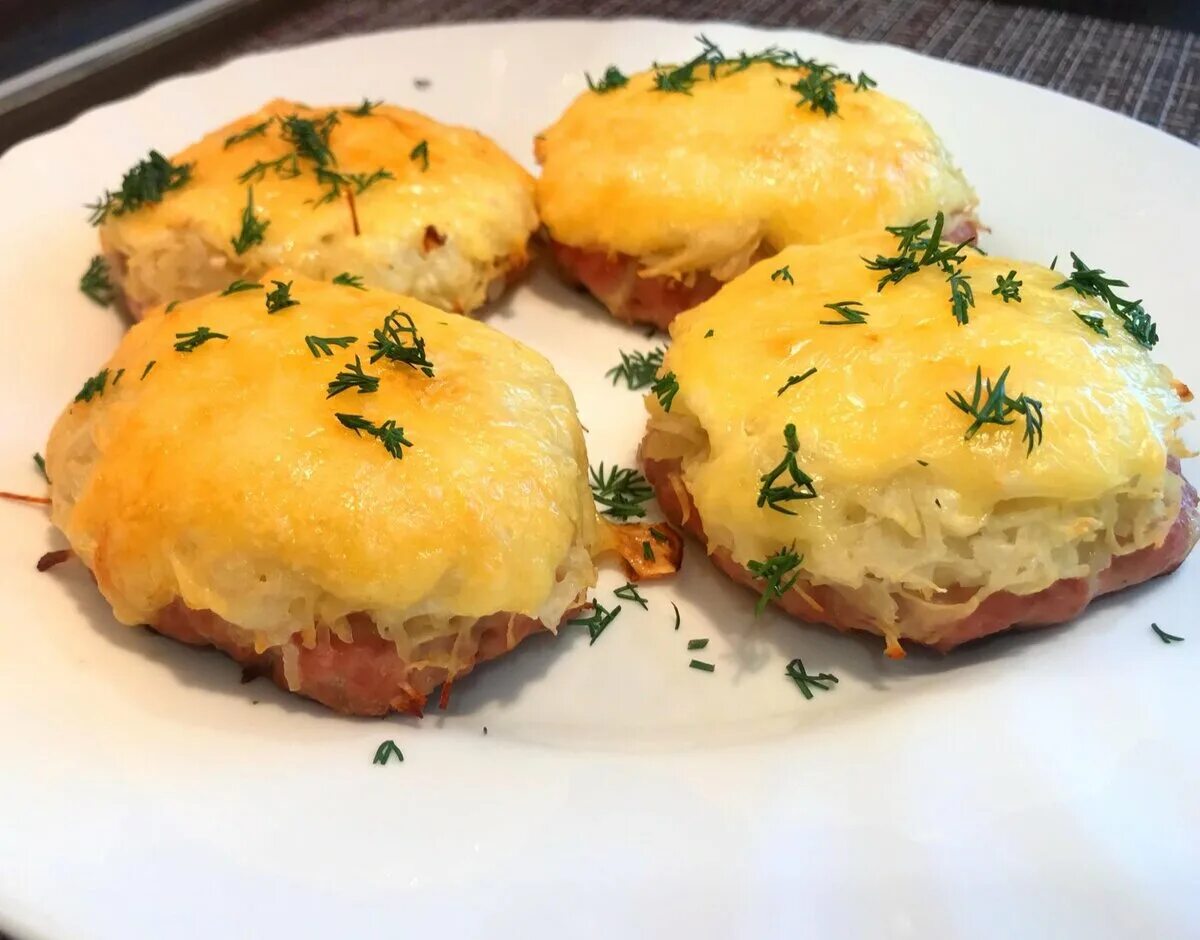 Котлеты с сыром в духовке фото Стожки из фарша и картофеля в духовке Готовим дома с Натальей Фишевой. Дзен