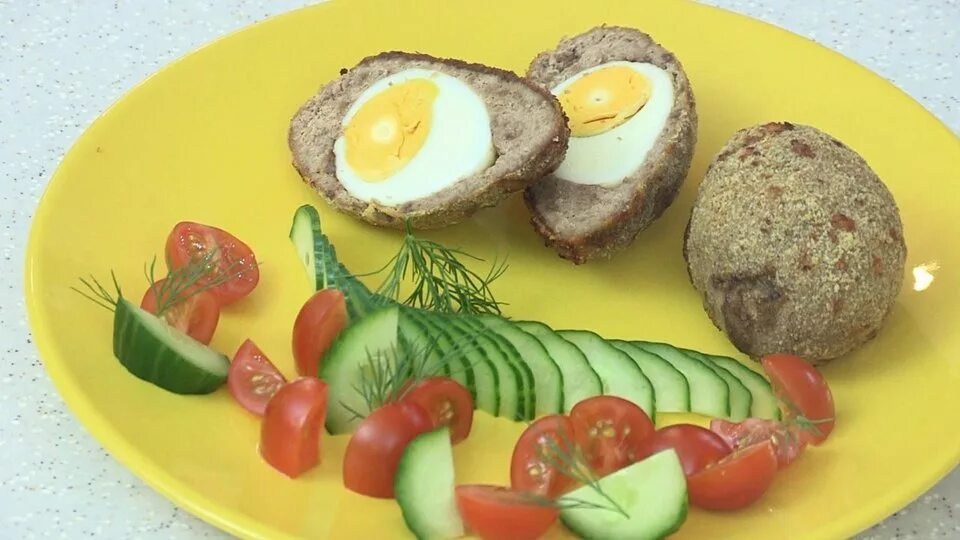 Котлеты с яйцом внутри фото Котлеты с яйцом внутри. Доброе утро. Фрагмент выпуска от 31.05.2016