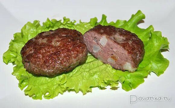 Котлеты свино говяжьи рецепт с фото Говяжьи котлеты с копченым салом - пошаговый фоторецепт