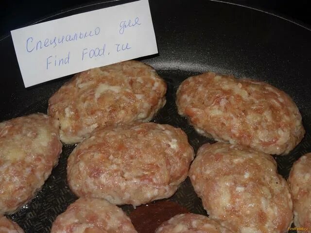 Котлеты свино говяжьи рецепт с фото Котлеты свино-говяжьи: пошаговый рецепт с фото