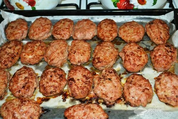 Котлеты свино говяжьи рецепт с фото Рецепт: Котлеты из говяже-свиного фарша По-домашнему, очень сочные