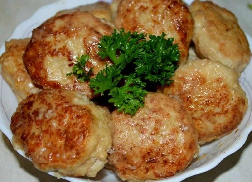 Котлеты свино куриные рецепт с фото Котлеты куриные пышные сочные