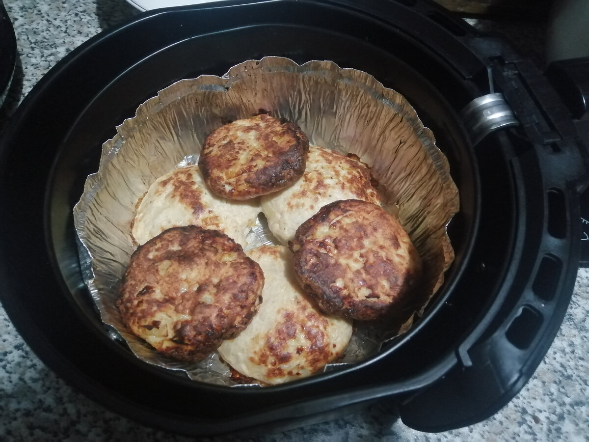 Котлеты в аэрогриле рецепты с фото пошагово Творожно-куриные котлеты в аэрогриле , мой рецепт с подсчётом КБЖУ. Стройнею не 