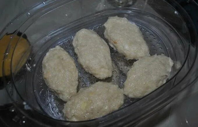 Котлеты в пароварке фото Котлеты из кальмаров - 6 очень вкусных рецептов с пошаговыми фото