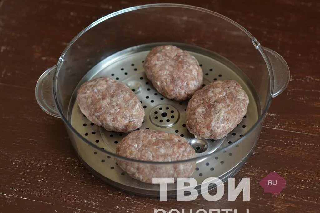 Котлеты в пароварке пошаговый рецепт с фото Паровые котлеты - вкусный рецепт с пошаговым фото