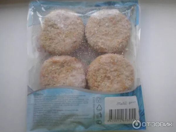 Котлеты в упаковке фото Отзыв о Котлеты рыбные из тресковых пород POLAR Съедобные,но не самые вкусные!