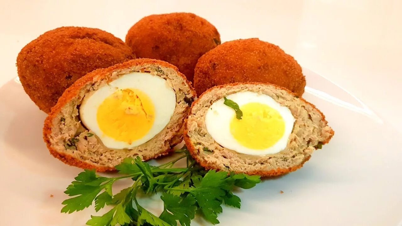 Котлеты внутри яйцо рецепт с фото Очень Вкусная Котлета с яйцом внутри / Пошаговый Рецепт - YouTube