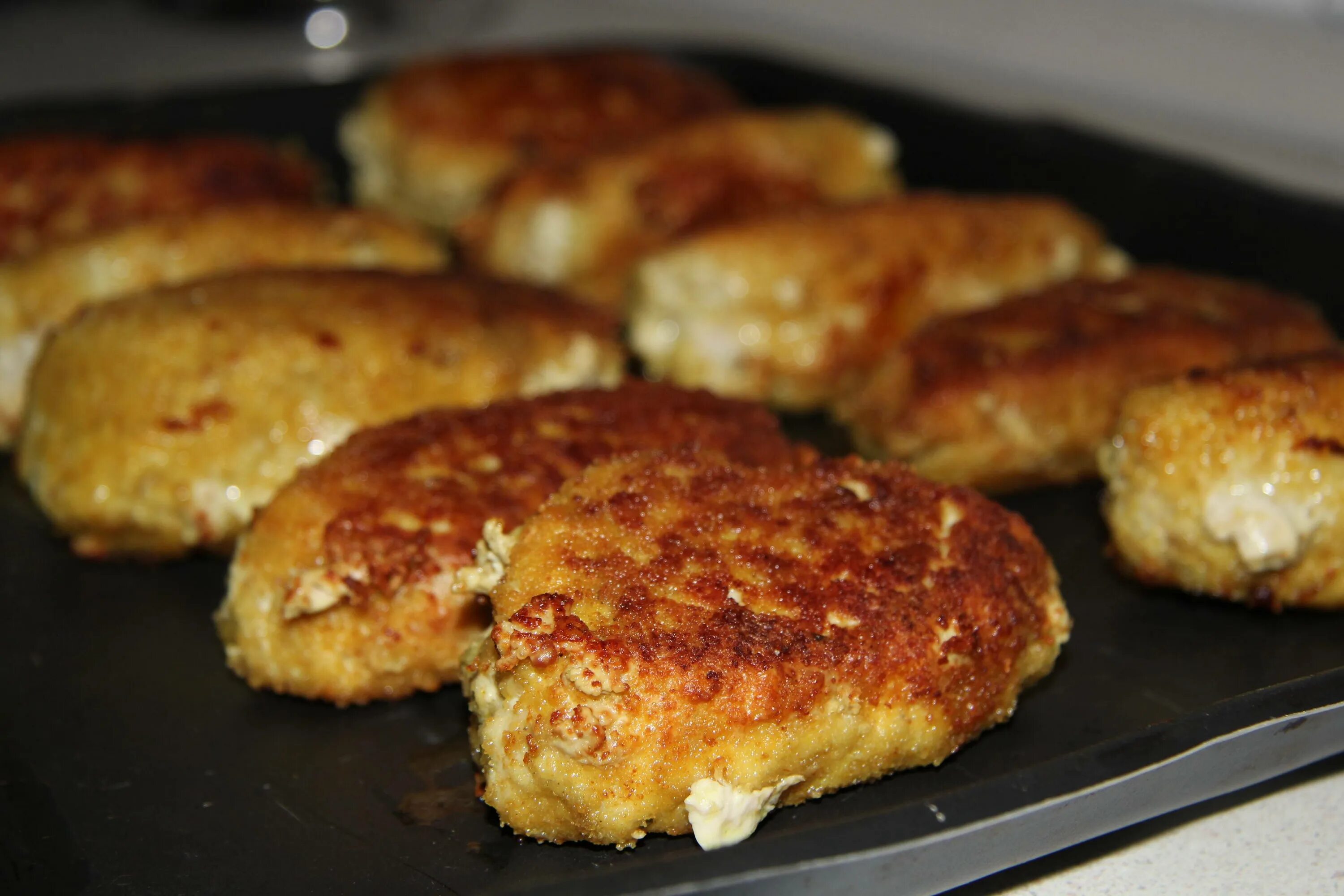 Котлеты запеченные в духовке фото рецепт Куриная котлета рецепт сочные в духовке