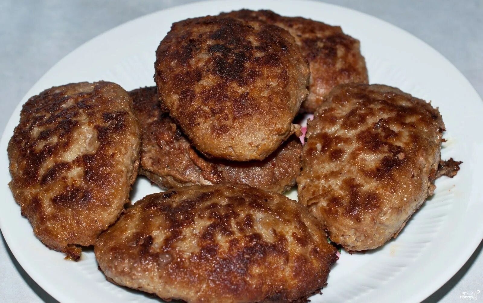 Котлеты жареные рецепт с фото Домашние котлеты из говядины - пошаговый рецепт с фото на Повар.ру
