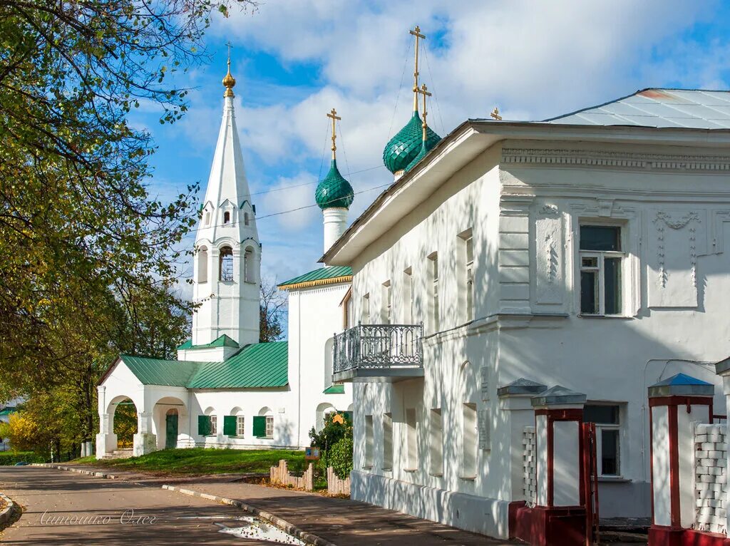 Которосльной переулок 16 ярославль фото где находится Дом Ширяевой, достопримечательность, Которосльная наб., 6, Ярославль - Яндекс Ка