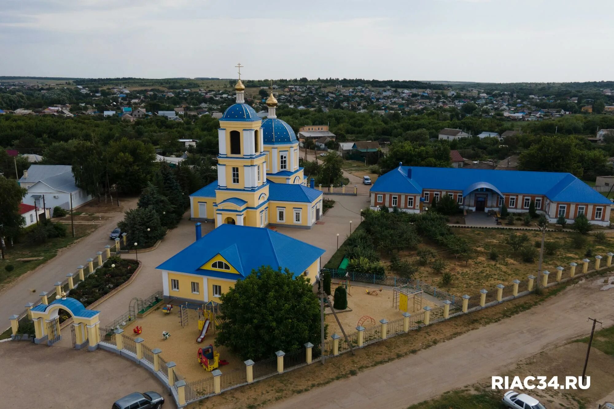 Котово волгоградской области фото Красивейшая церковь Михаила Архистратига - единственный оплот христианства на 24