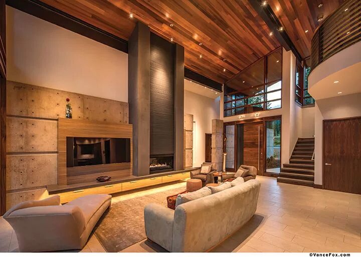 Коттедж дизайн интерьера Fresh Curves - Tahoe Quarterly House design, Country modern home, Ceiling design
