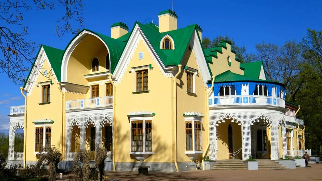 Коттедж дворец в петергофе кто жил фото Дворец Коттедж в Петергофе (Санкт-Петербург) - YouTube