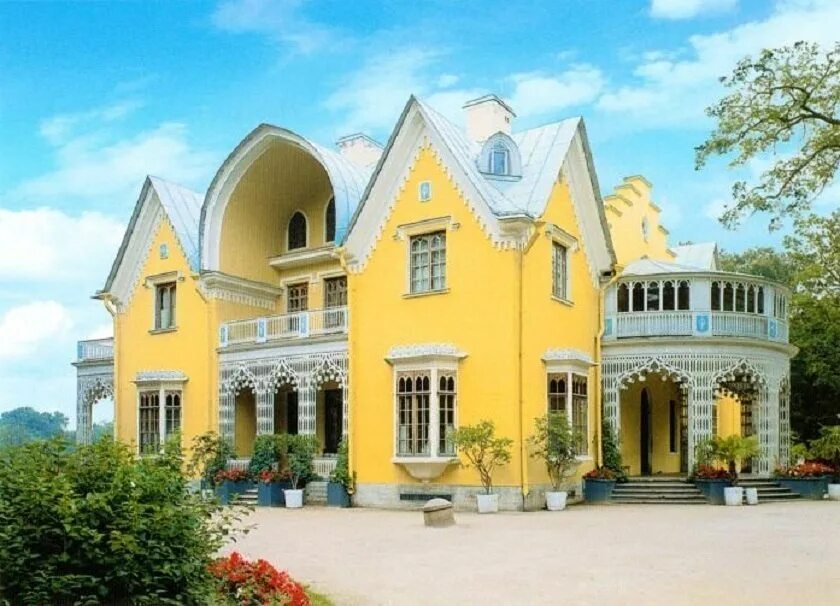Коттедж дворец в петергофе кто жил фото Дворец Коттедж