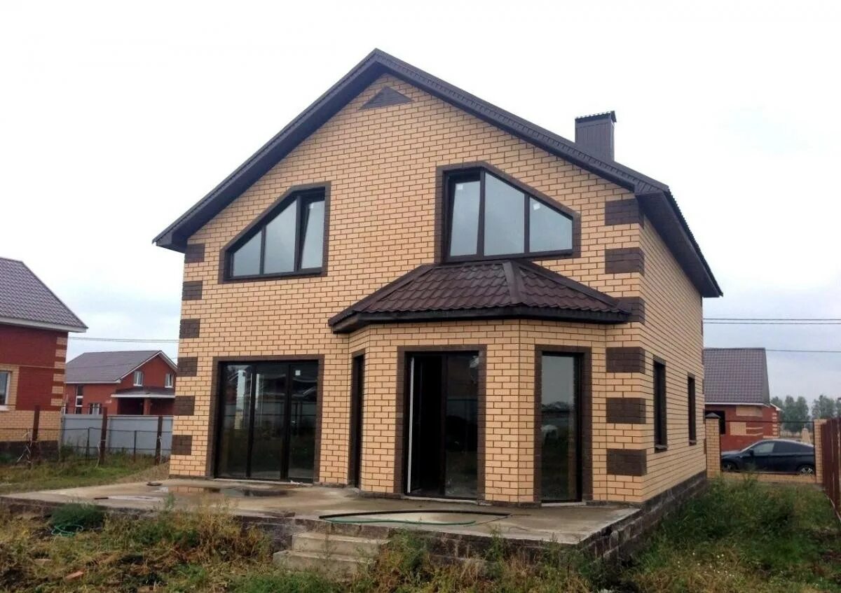 Коттедж цена строительство под ключ фото Купить дом, 155 м² по адресу Краснодар, дачное некоммерческое товарищество Знаме