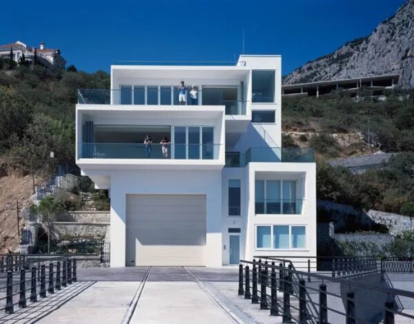 Коттеджи крыма фото Yacht House - A modernist, luxury retreat for Black Sea holiday makers - Home Cr