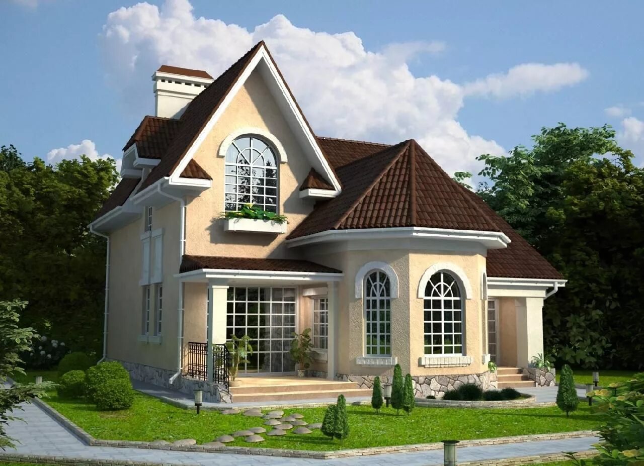 Коттеджи проекты каталог фото Пин от пользователя Nikola Nico на доске houses Планы дома ремесленника, Архитек