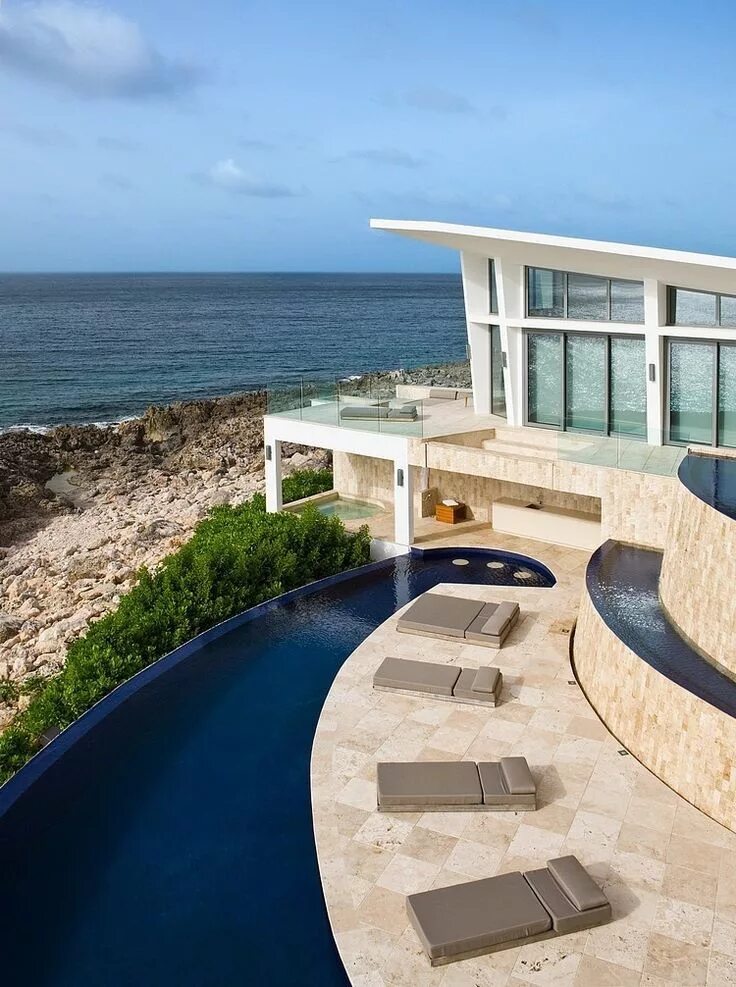 Коттеджи у моря фото Pin by BGM ARCHITECTURE on SWIMMING POOL IDEAS Mansions, Architecture, Beautiful