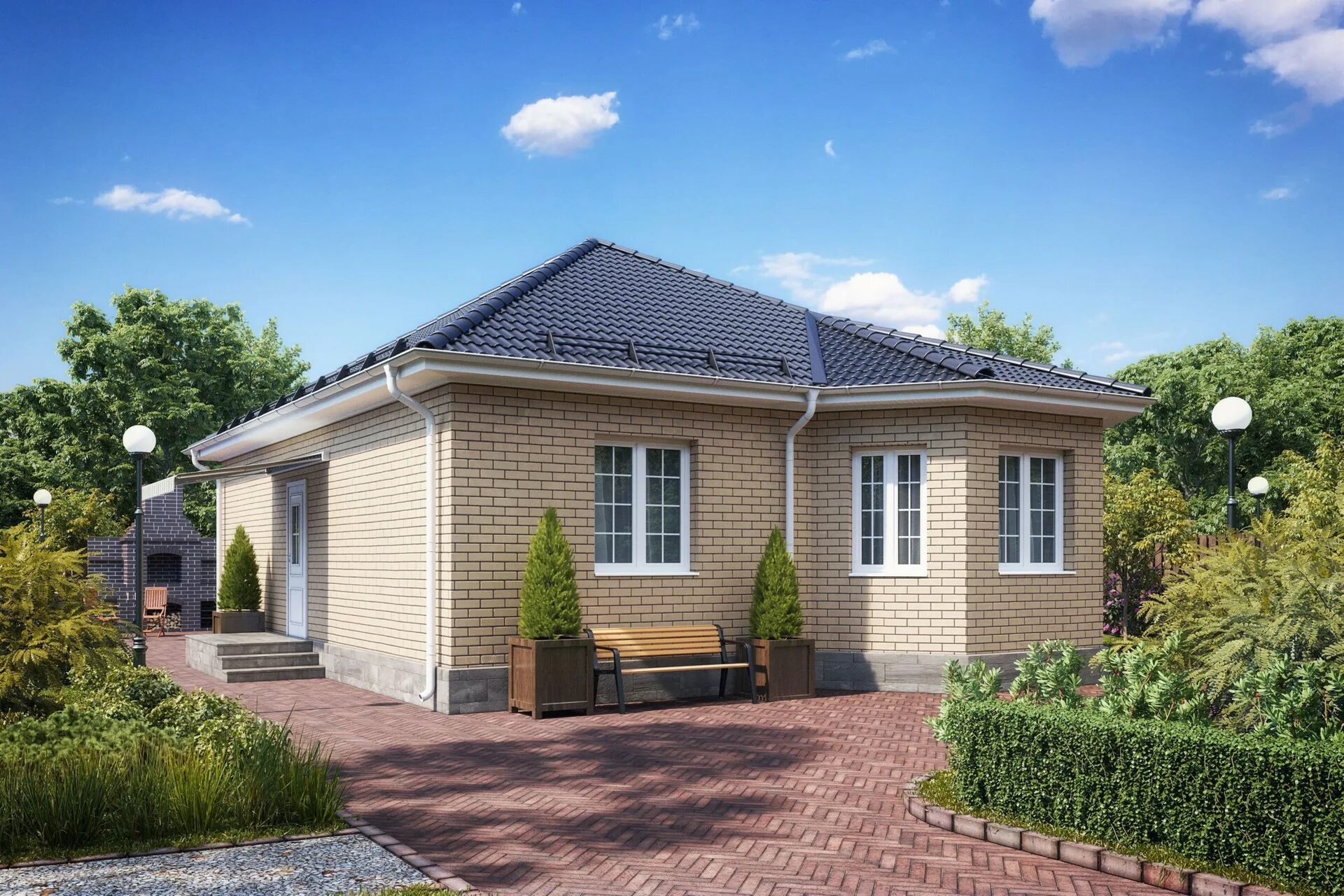 Коттеджи в краснодаре от застройщика цена фото Купить дом, 90 м² по адресу Краснодарский край, Краснодар городской округ, НСТ Ф