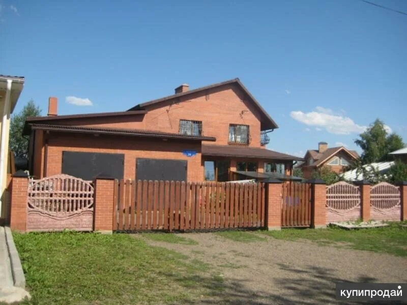 Коттеджи в красноярске продажа с фото Продам коттедж 400 кв.м. с земельным участком в мкр. Кразовский ( Центральный р 