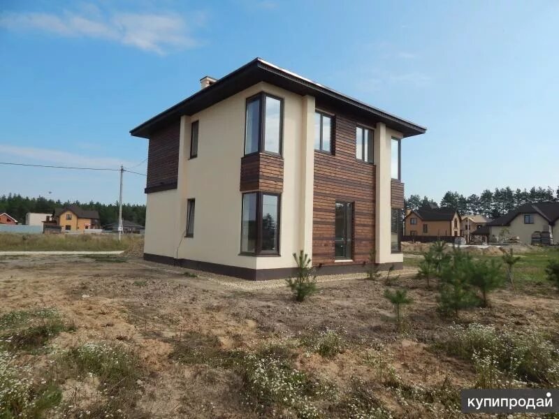 Коттеджи в новосибирске купить с фото цена Коттедж 110 м2 в Новосибирске