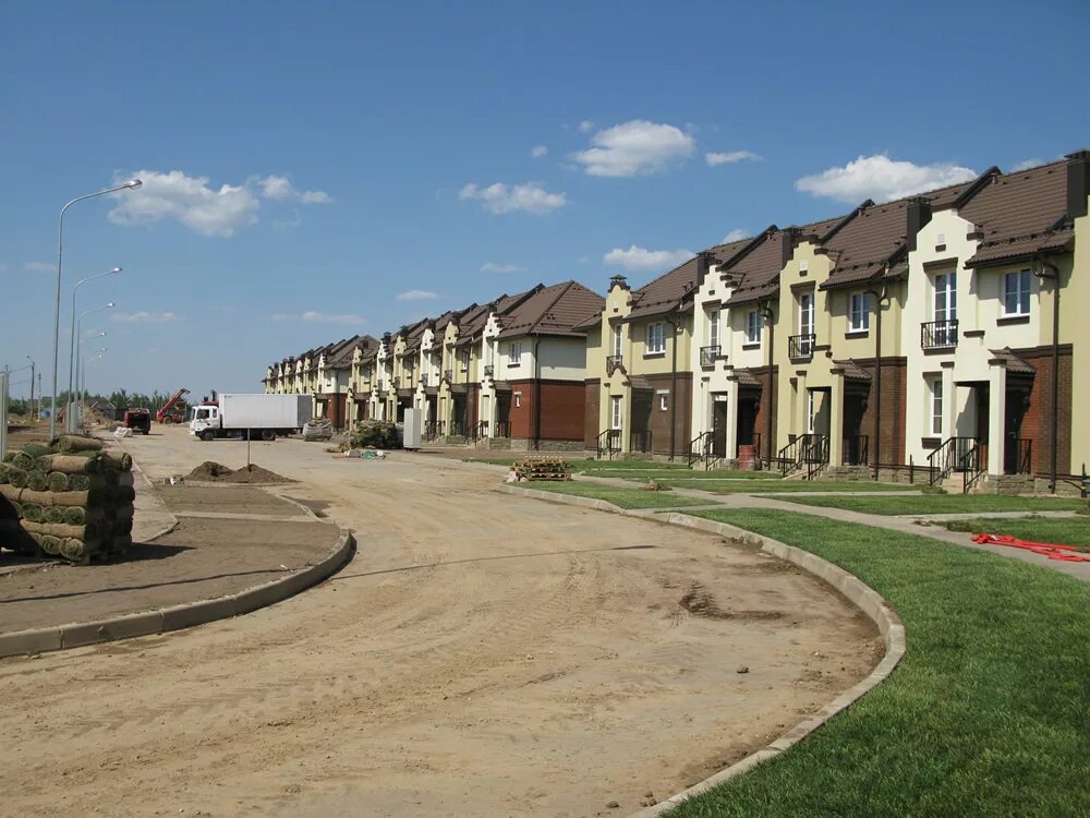Коттеджные поселки самара фото Ход строительства. Архив 2012-2020. - Коттеджный поселок Юсупово Лайф Парк