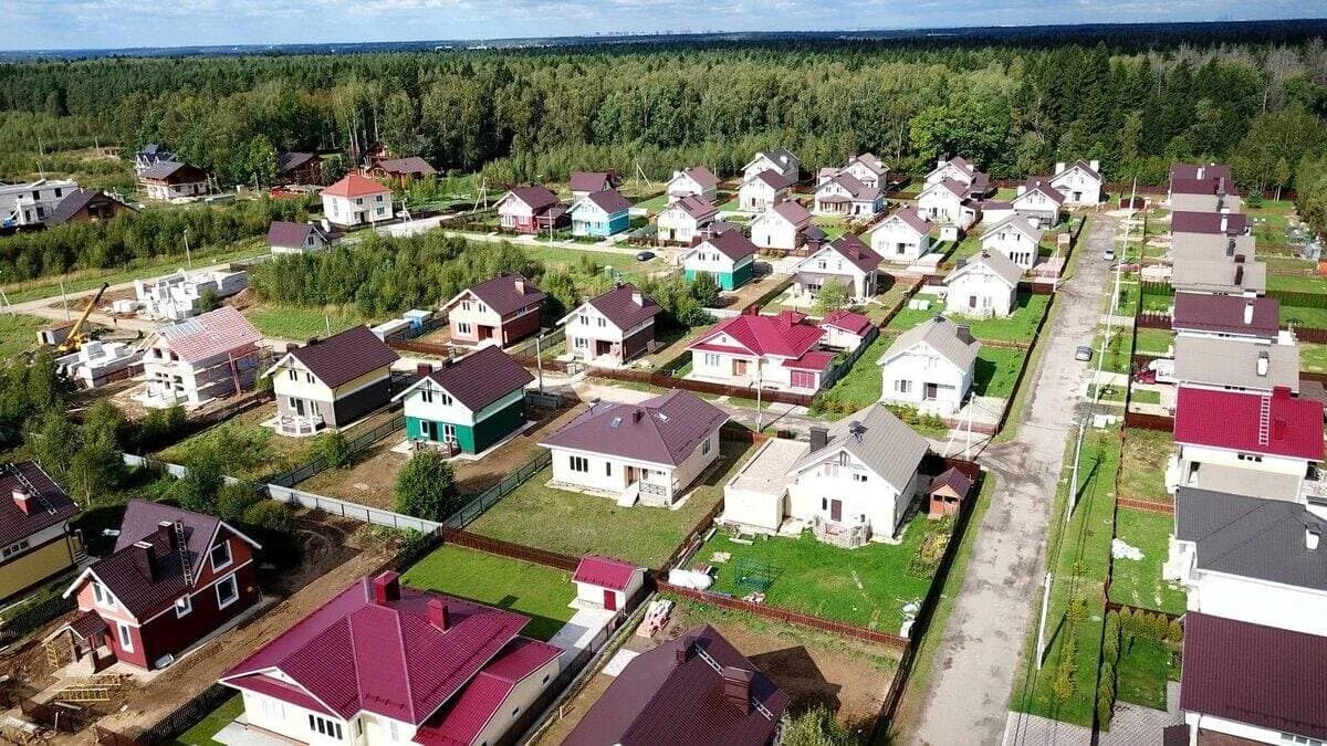 Коттеджный поселок дачи фото Как построить дом на дачном участке?