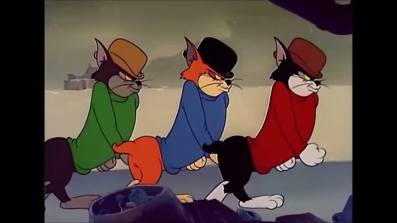 Коты из том и джерри фото Dr. Livesay 3 Gangster Cats - Tom & Jerry Edit - YouTube