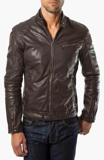 Красивые мужские кожаные куртки фото Pin on Men's Leather Jackets