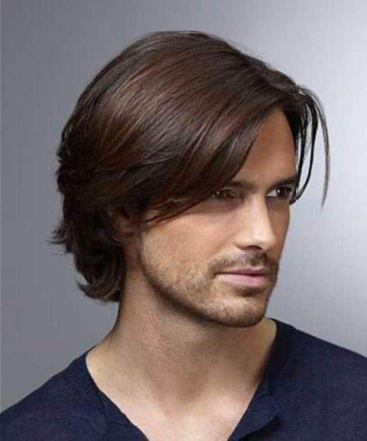 Красивые мужские прически на средние волосы 26 Hottest Men's Haircuts For Straight Hair to Try Mens medium length hairstyles