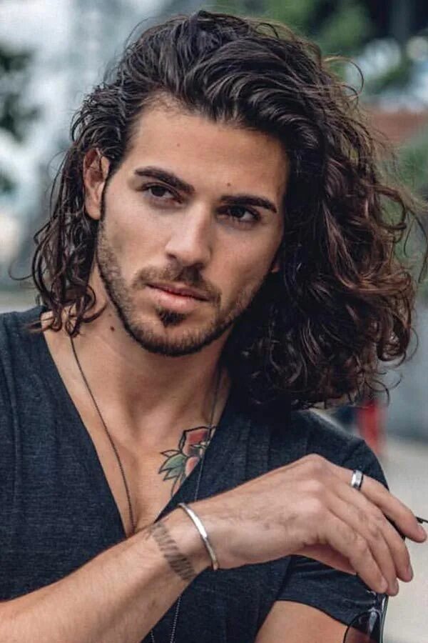 Красивые мужские стрижки на длинные волосы #Black Hair men #full #Guide #Hair #Haircuts #Men #Wavy The Full Guide to The Be