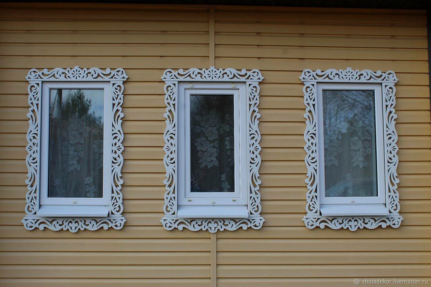 Красивые наличники на окна фото Наличники на окна пластиковые