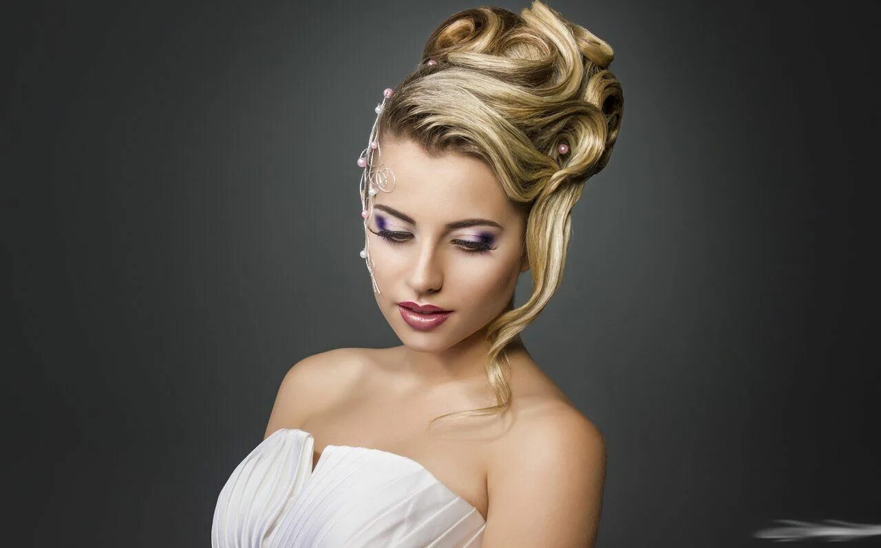 Красивые нарядные прически Romantic hairstyles, Evening hairstyles, Hair styles
