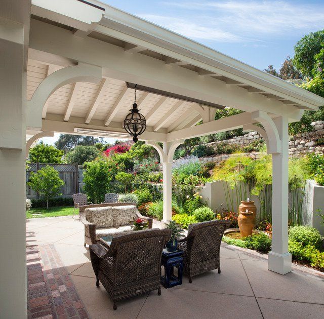 Красивые навесы во дворе фото 18 Gorgeous Traditional Outdoor Rooms to Provide You Utmost Relaxation Pergola i