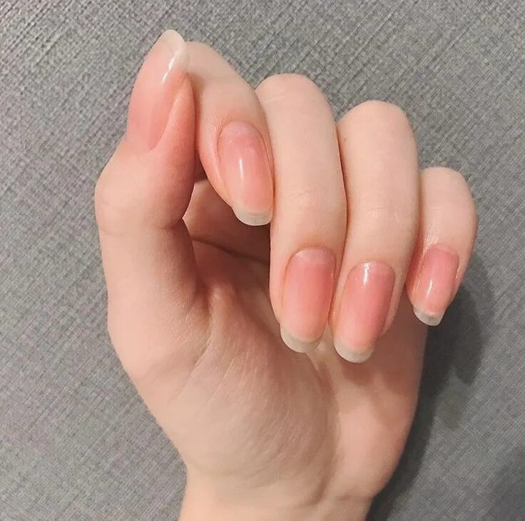 Красивые ногти без маникюра uuu. (@me_u_16) * Instagram-Fotos und -Videos Perfect nails, Long natural nails,