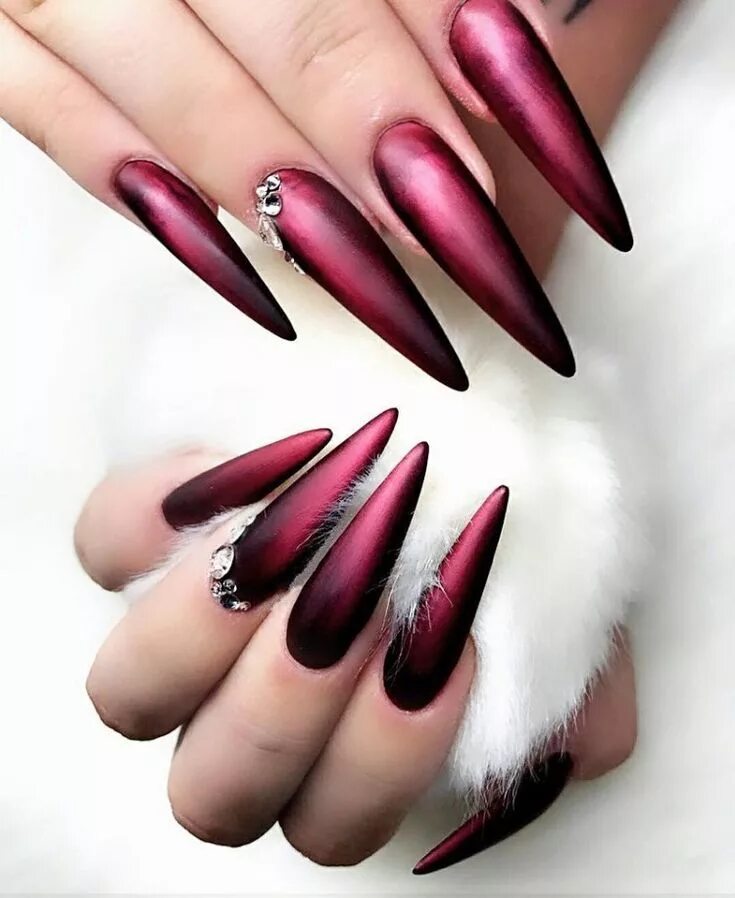 Красивые ногти дизайн 2024 длинные Pin on Top Nail Different nail shapes, Stiletto nails short, Nail shapes